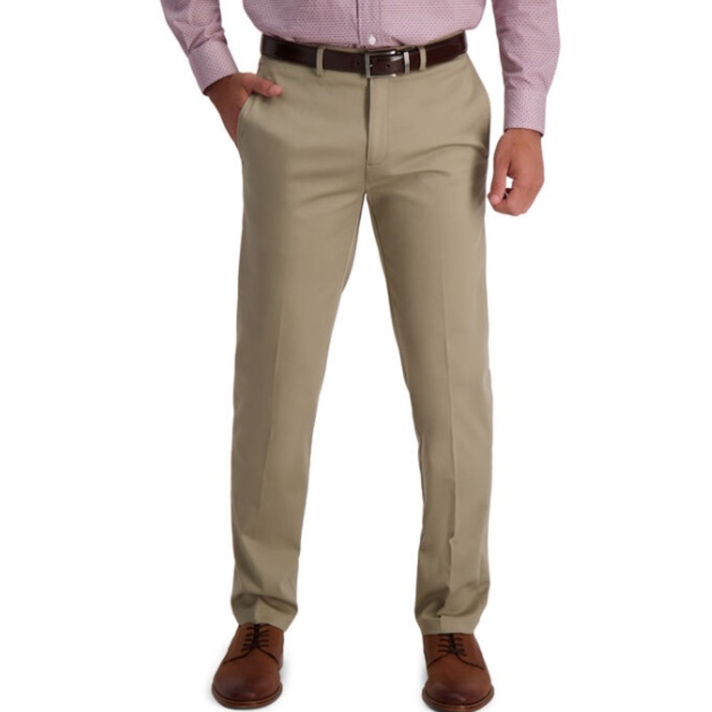 NWT HAGGAR Straight Fit Khakis